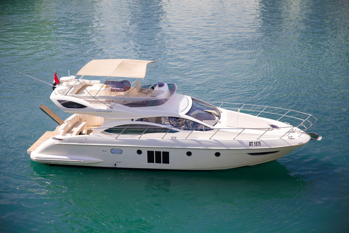 aerial view - 48ft azimut - yachts for rent in dubai