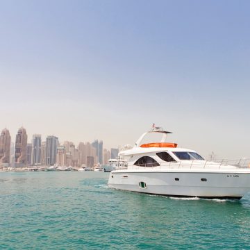 side view - 70ft - dyretti yacht - yacht for rent in dubai