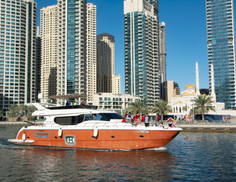 luxury yachts dubai marina