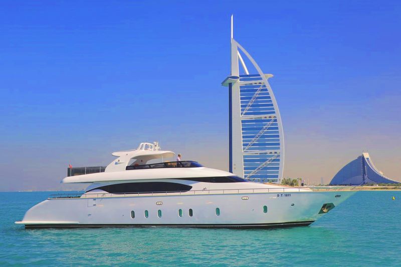 top 1 yacht rental dubai versace mega yacht